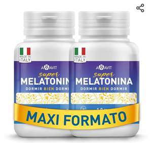 180 pastillas de Melatonina Pura 1,9 mg Pastillas para Dormir [Fácil de Tragar] Melatonina para el Sueño Natural con Adenosina y Glicina