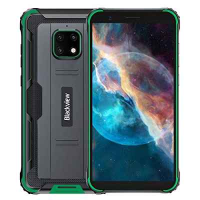 【2021】 IP68 Móvil Resistente Blackview BV4900 Pro, Android 10 4G Telefono Antigolpes, 4GB RAM 64GB ROM Extensión 256GB, Pantalla 5.7", Cámara Impermeable 5MP+13MP, NFC Dual SIM, Batería 5580mAh Negro