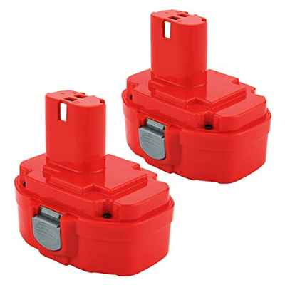 2x Exmate 18V 3.5Ah Batería para Makita PA18 1822 1823 1834 1835 192826-5 192827-3 192829-9 193159-1 193140-2 193102-0 194105-7 Ajuste para Makita 4334D 5026DA 5036DA