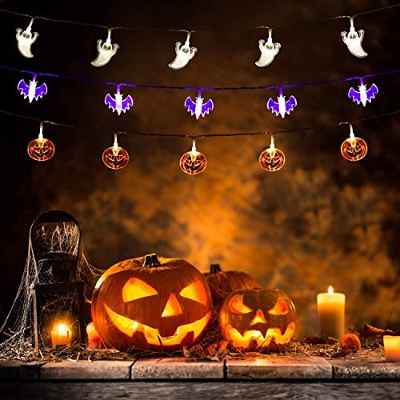 3 luces de Halloween con 20 luces LED(3?)