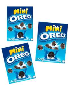 (3 Und )Oreo Original Mini Galletas de Cacao Rellenas de Crema Sabor Vainilla (1.18€/Und)