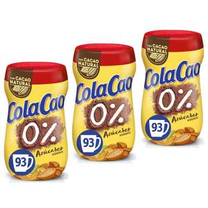 3 x ColaCao Bebida al Cacao Natural, 700g [Unidad 5'19€]