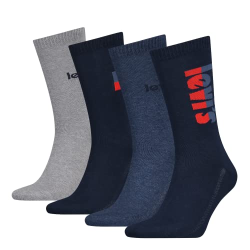 4 pares de calcetines Levi's para hombre