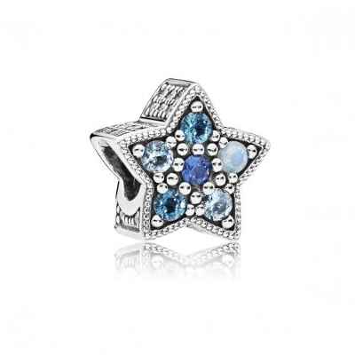 Abalorio Charm Pandora 796379NSBMX Mujer Plata Circonitas Me and You