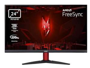 Acer Nitro KG241YS3biipf - Monitor Gaming 24" Full HD 180 Hz, 16:9, 250 Nits, 1ms VRB, AMD FreeSync, 2xHDMI 2.0/1xDP 1.2