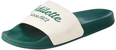 Adidas Adilette Shower, Zapatillas de Gimnasia Unisex Adulto, Wonder White/Collegiate Green/Collegiate Green, 37 EU