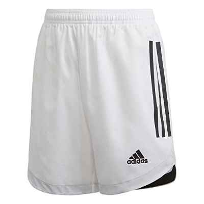 adidas CONDIVO20 SHOY Pantalones Cortos de Deporte, Niños, White/Black, 7-8Y