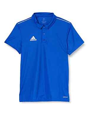 adidas CORE18 Camiseta Polo, Hombre, Bold Blue/White, S