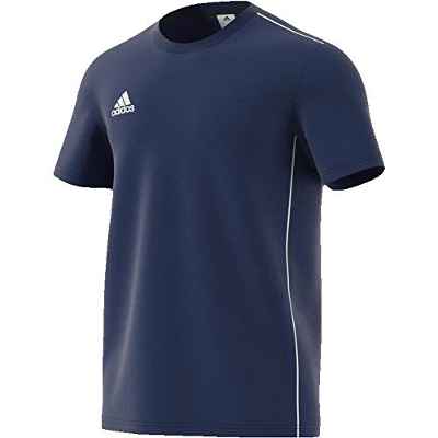 adidas CORE18 tee T-Shirt, Hombre, Dark Blue/White, L