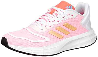 Adidas Duramo 10, Zapatillas de Running Mujer, Ftwbla/Sabemt/Turbo, 40 EU