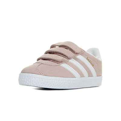 adidas Gazelle CF I, Zapatillas Unisex niños, Rosa (Ice Pink/Footwear White/Footwear White 0), 25.5 EU