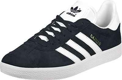 adidas Gazelle, Zapatillas Unisex Niños, Azul (Collegiate Navy/Footwear White/Footwear White 0), 35.5 EU