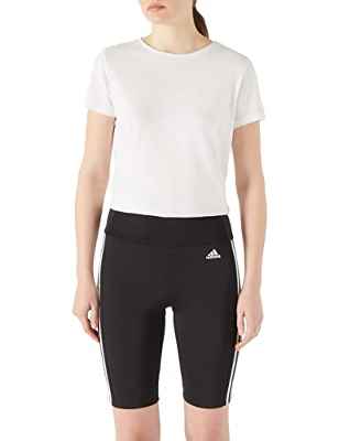 adidas GL3971 W 3S SH TIG Leggings Womens Black/White M