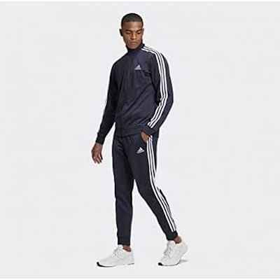 adidas M 3S TR TT TS Tracksuit, Mens, Top:Legend Ink/White Bottom:Legend Ink f17/white, 10