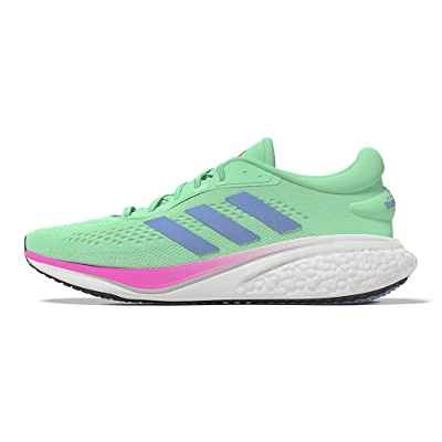 adidas Mujer Supernova 2.0 Zapatillas, Pulse Mint/Blue Fusion/Lucid Fuchsia, 40 2/3