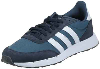 adidas Run 60S 2.0, Road Running Shoe Hombre, Crew Navy/Cloud White/Legend Ink, 40 2/3 EU