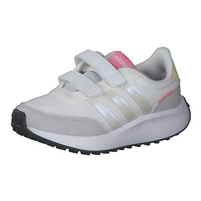 Adidas Run 70s CF K, Zapatillas de Running, FTWBLA/ROSGOZ/ROSHAZ, 33 EU