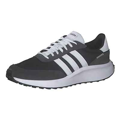 adidas Run 70s, Zapatillas de Running Hombre, NEGBÁS/FTWBLA/Carbon, 42 EU