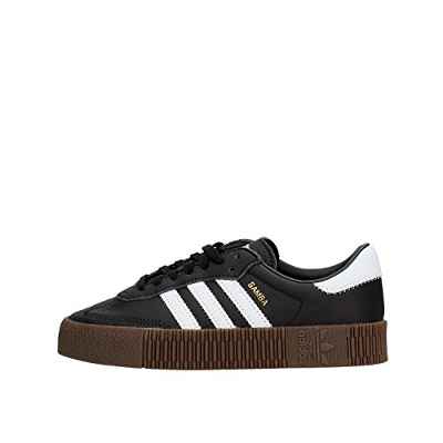 Adidas Sambarose, Zapatillas Clasicas Mujer, Negro (Core Black/Cloud White/Gum5), 40 EU