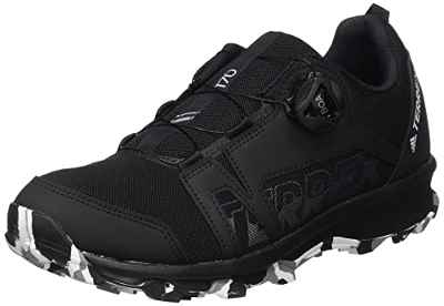 adidas Terrex Agravic Boa, Trail Running Shoe, Core Black/Cloud White/Grey, 38 2/3 EU