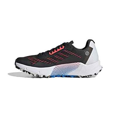 adidas Terrex Agravic Flow 2 W, Sneaker Mujer, Core Black/Turbo/Blue Rush, 37 1/3 EU