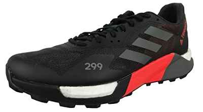 adidas Terrex Agravic Ultra, Zapatillas deportivas Hombre, Negbas Gricin Rojsol, 43 1/3 EU