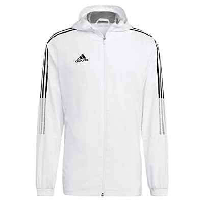 adidas TIRO21 WB Jacket, Mens, White, XL/L