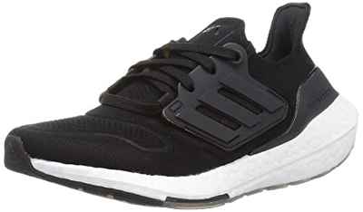 adidas Ultraboost 22, Running Shoe Mujer, Core Black/Core Black/Cloud White, 37 1/3 EU