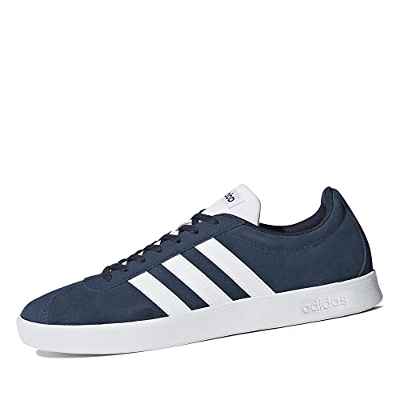 adidas VL Court 2.0', Zapatillas Hombre, Azul (Collegiate Navy/FTWR White/FTWR White Collegiate Navy/FTWR White/FTWR White), 40 2/3 EU