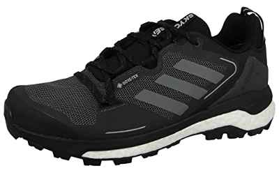 adidas Zapatilla Terrex Skychaser 2 GTX, Senderismo Hombre, CBLACK/GREFOU/DGSOGR, 44 2/3 EU