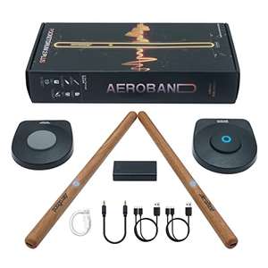 AeroBand PocketDrum 2 PLUS Baterías, Toca la Batería Cualquier Lugar Cualquier Momento, Máquina de Percusión