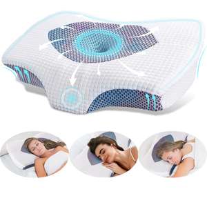 Almohada Cervicales y Cuello Almohada Cervical de Espuma Viscoelastica