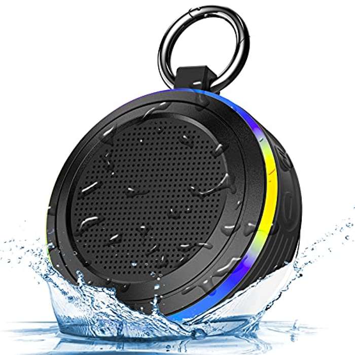 Altavoz ducha Bluetooth 5.0 impermeable inalámbrico portátil