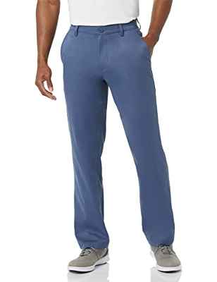 Amazon Essentials Pantalón de Golf Elástico de Ajuste Clásico Hombre, Añil, 28W / 29L