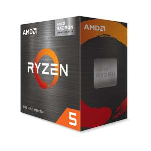 AMD Ryzen 5 5600G  Procesador, 6C / 12T, hasta 4.4 GHz Max Boost con Wraith Stealth Cooler