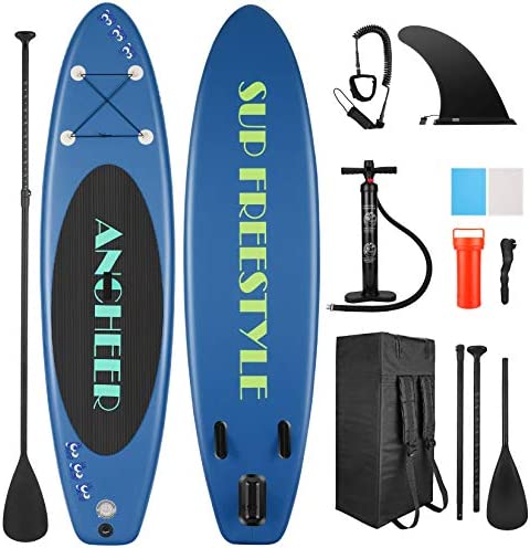 ANCHEER Tabla Paddle Surf Hinchable 305 x 76 x 15 cm