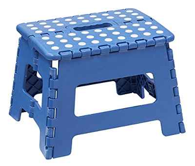 Arregui TB-022-A Taburete Plegable Multiuso, 22 cm de altura, azul