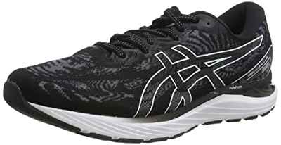 Asics Gel-Cumulus 23, Road Running Shoe Hombre, Black/White, 47 EU