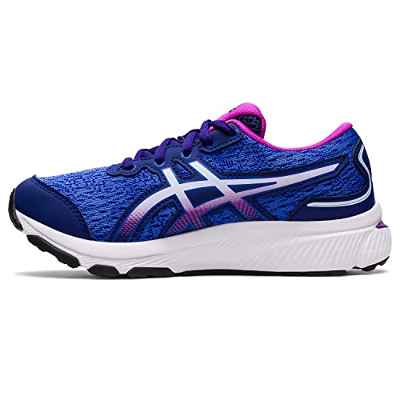 ASICS Gel-Cumulus 24 GS, Running Shoe, Dive Blue/Soft Sky, 35 EU