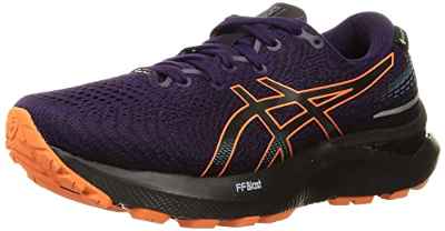 ASICS Gel-Cumulus 24 GTX, Running Shoe Mujer, Night Shade/Nova Orange, 38 EU