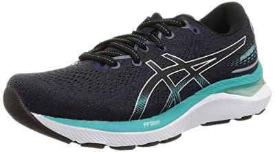 Asics Gel-Cumulus 24, Running Shoe Mujer, Black/Pure Silver, 40 EU