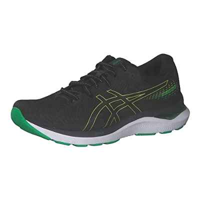 ASICS Gel-Cumulus 24, Zapatillas para Hombre, Ralladura de Negro/Lima, 43.5 EU