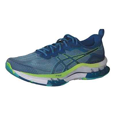 Asics Kinsei Blast LE, Running Shoe Hombre, Lake Drive/Hazard Green, 44.5 EU