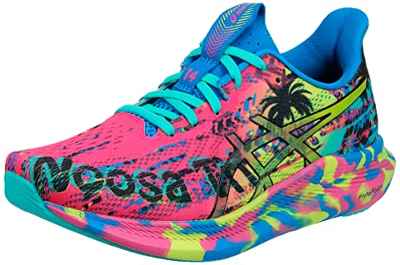 Asics Noosa Tri 14, Zapatillas Mujer, Pink GLO Black, 38 EU