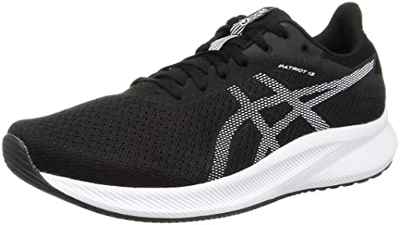 ASICS Patriot 13, Zapatilla Hombre, Black/White, 43.5 EU