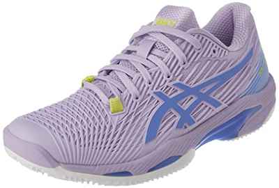 ASICS Solution Speed FF 2 Clay, Zapatillas Bajas Mujer, Murasaki Azul Pervinca, 38 EU