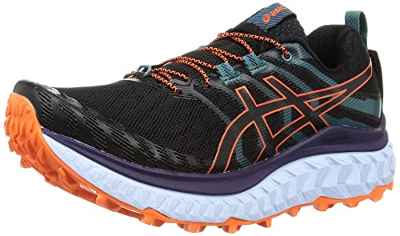 ASICS Trabuco MAX, Zapatillas Mujer, Black Nova Orange, 38 EU