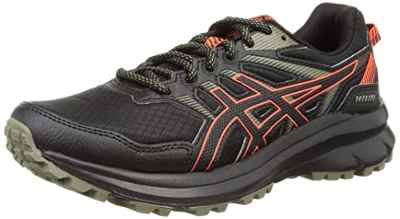 Asics Trail Scout 2, Zapatillas Hombre, Black Cherry Tomato, 46 EU