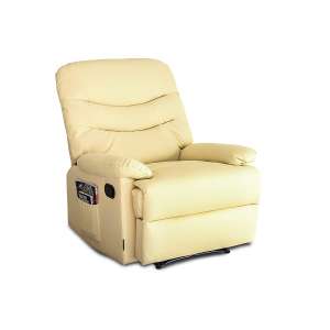 Astan Hogar Sillón Relax con Reclinación Manual, Masaje Y Termoterapia, Modelo Roma AH-AR30200CR