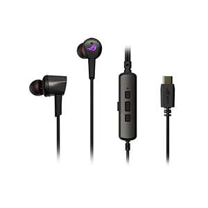 ASUS ROG Cetra II - Auriculares intraurales de Gaming (Cancelación Activa de Ruido, Aura Sync, USB-C)